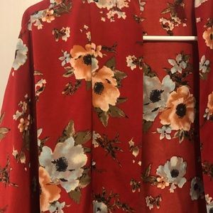 Xhilaration Tops - Plus Size Kimono/Cover Xhilaration Tops - Plus Size Kimono/Cover